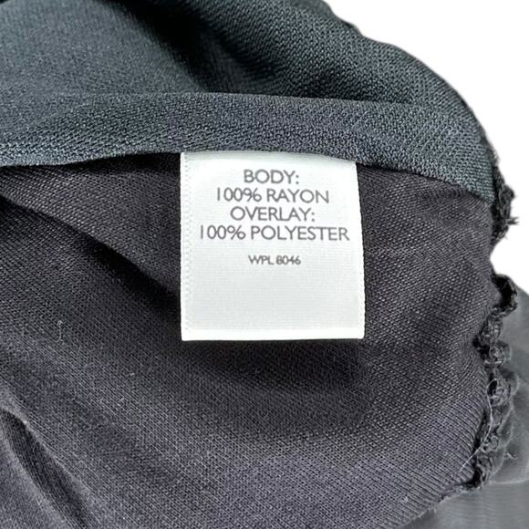 INC International Concepts Black Silver Sequin Sleeveless Blouse Women's Size XL - Picture 5 of 7